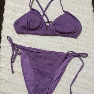 Xhilaration Purple Bikini Set